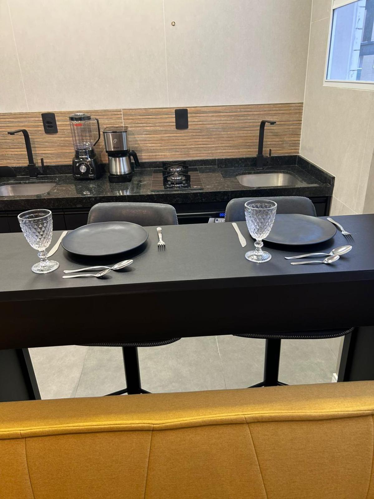 Apartamento Frente A Praia Do Embare Santos Ngoại thất bức ảnh